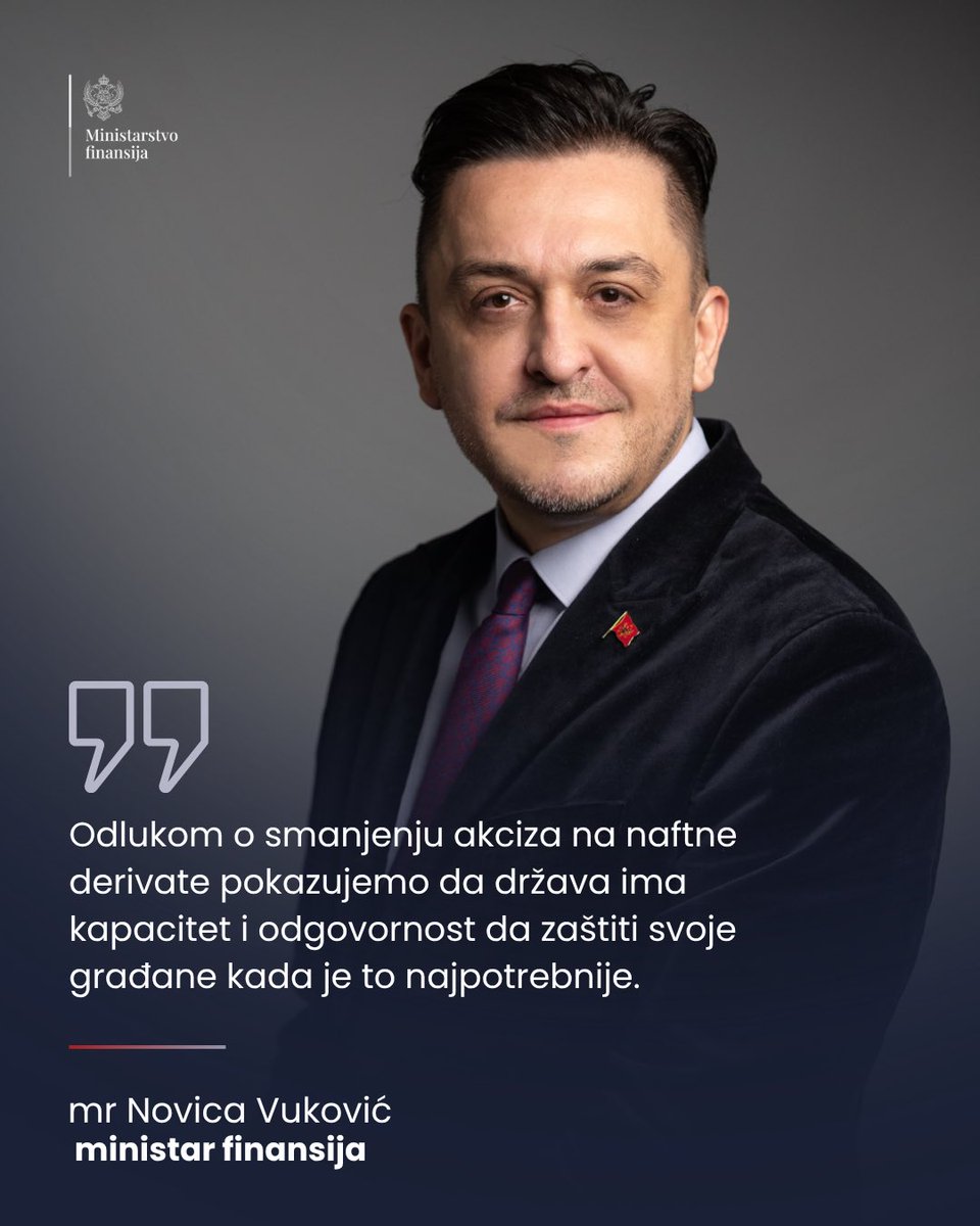 Ministarstvo finansija Crne Gore tweet media