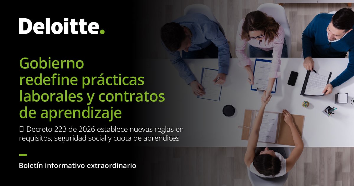 Deloitte Colombia tweet media