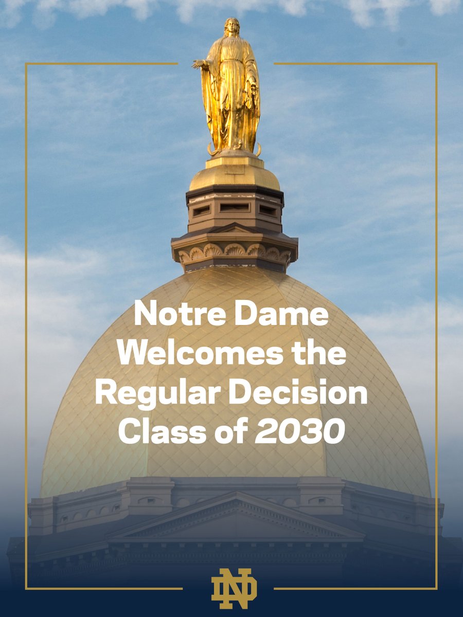 ND Admissions tweet media