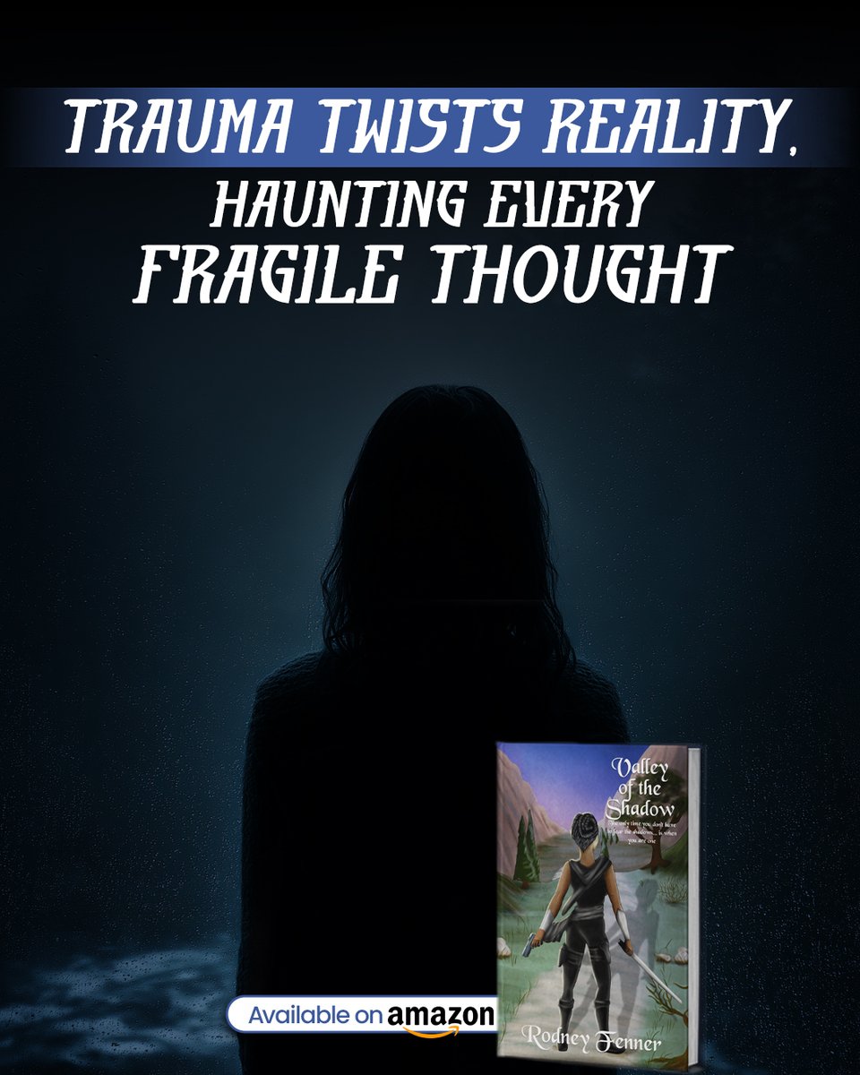 ItsRodneyFenner's tweet photo. Some wounds don’t bleed—they reshape who we are. Valley of the Shadow dives into the silent war between breaking and healing.

𝐖𝐞𝐛𝐬𝐢𝐭𝐞: https://t.co/EZbLQ3qqNB

#MentalHealthAwareness #TraumaRecovery #InnerStruggles #HealingJourney #MindMatters #DarkStories https://t.co/P089uNiX5L