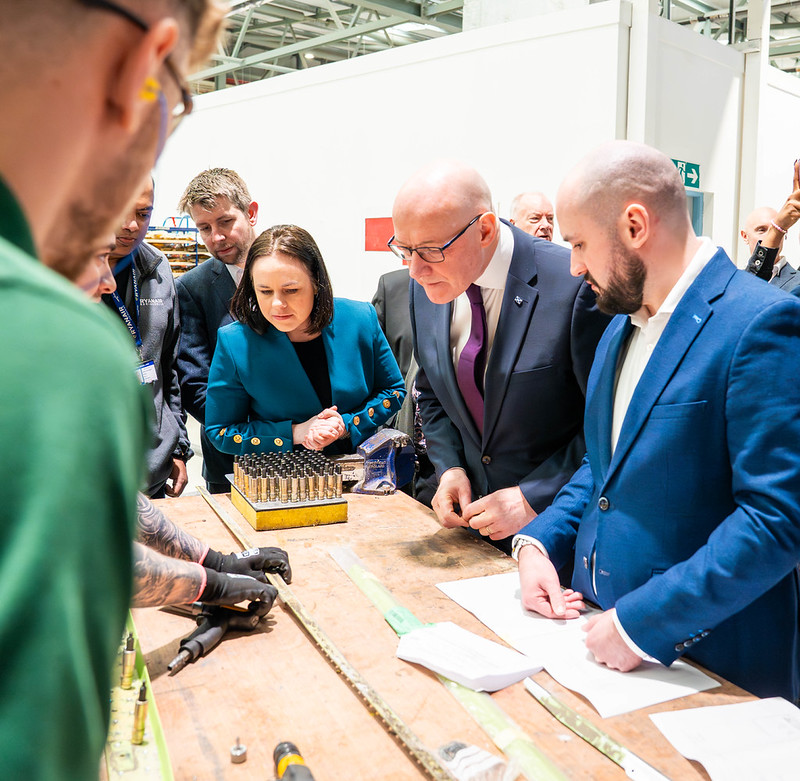 First Minister tweet media