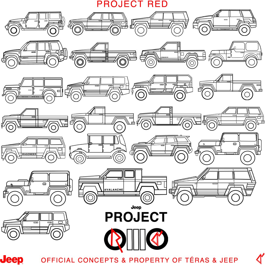 AceBandera3rd's tweet photo. Project Red Presents the official final future Jeep blueprint showcase 

May 3rd Save the date, meetings will be going down &amp; conversations will be had see you soon
#Jeep #Projectred https://t.co/Bm9Ct05LVS