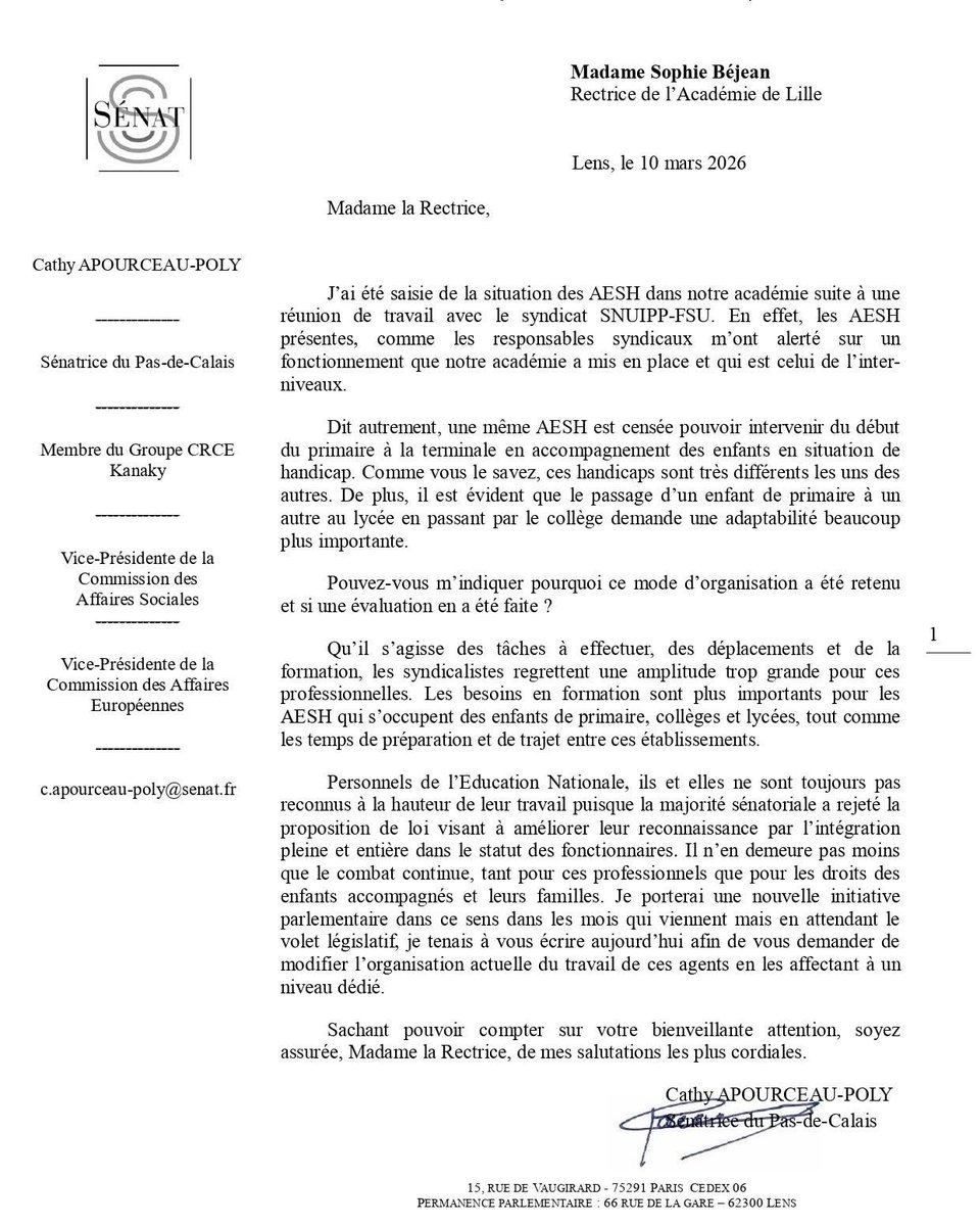 Cathy APOURCEAU-POLY tweet media