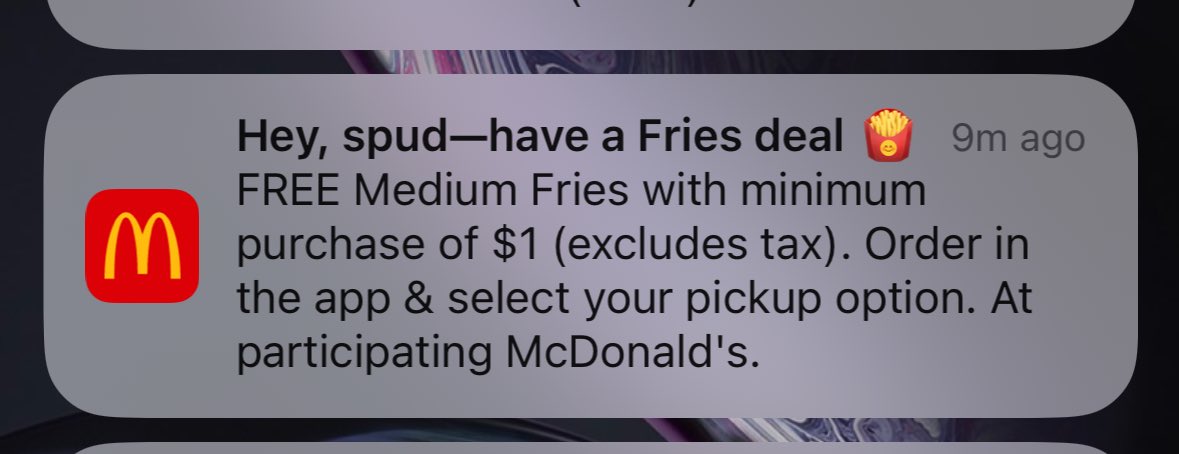 DoubleAknox's tweet photo. @jonhein It’s back, baby!! 🤘🍟🤘 https://t.co/6p6stuP1kt