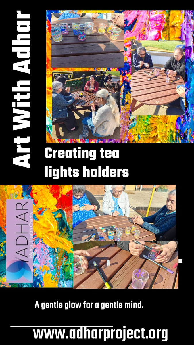 AdharProjectUK's tweet photo. Art session at ADHAR @AdharProjectUK https://t.co/A5FCm541a8