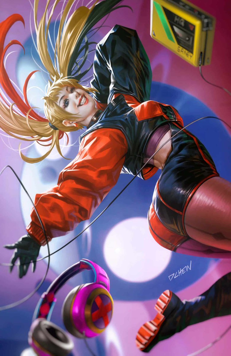 Harley Quinn vol. 4 (2021) #63 variant cover by Derrick Chew
