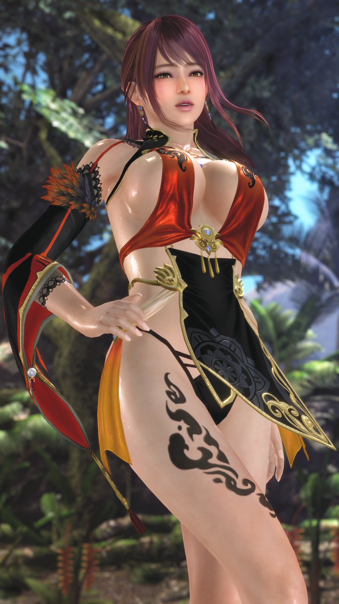 creideiki3's tweet photo. 日を跨げばこんなもんでさぁ、アラホラサッサー‼️

「や、やるじゃねぇか…」

#DOAXVV #あずさ https://t.co/AG6etNquPr