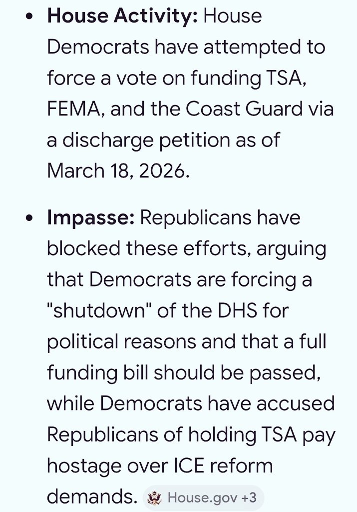 MoLulkowski's tweet photo. @Buddy_Carter IF Republicans gave a shit they would pay the TSA agents.
Bills have brought up over six times, and you've rejected all of them, so tell your tale walking.
You have the House, the Senate, and the White House, and you could pay at any time, but you won't. #GOPFailure #FACTS
⏬️ https://t.co/wU2lhPG7T5