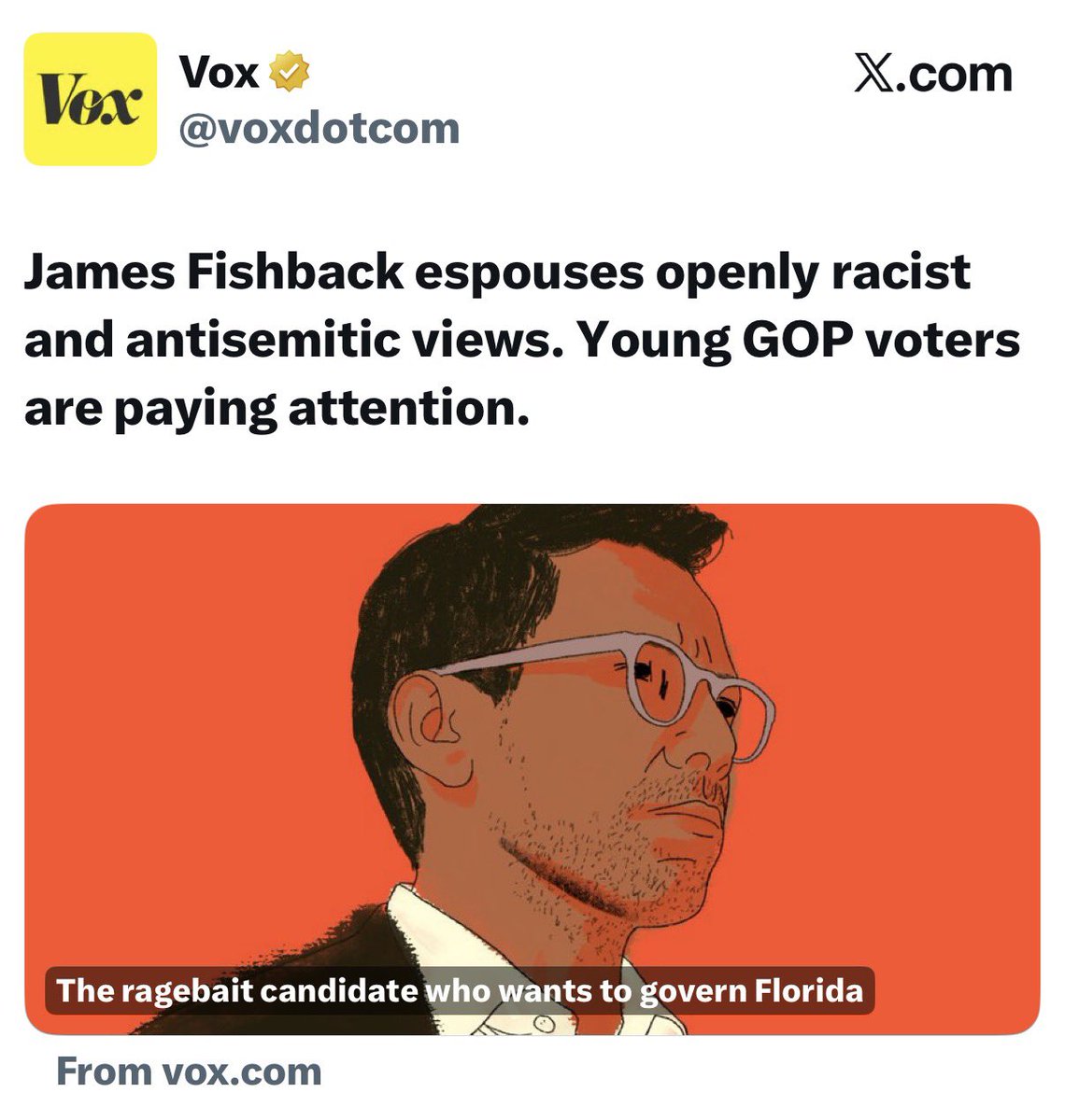 James Fishback tweet media