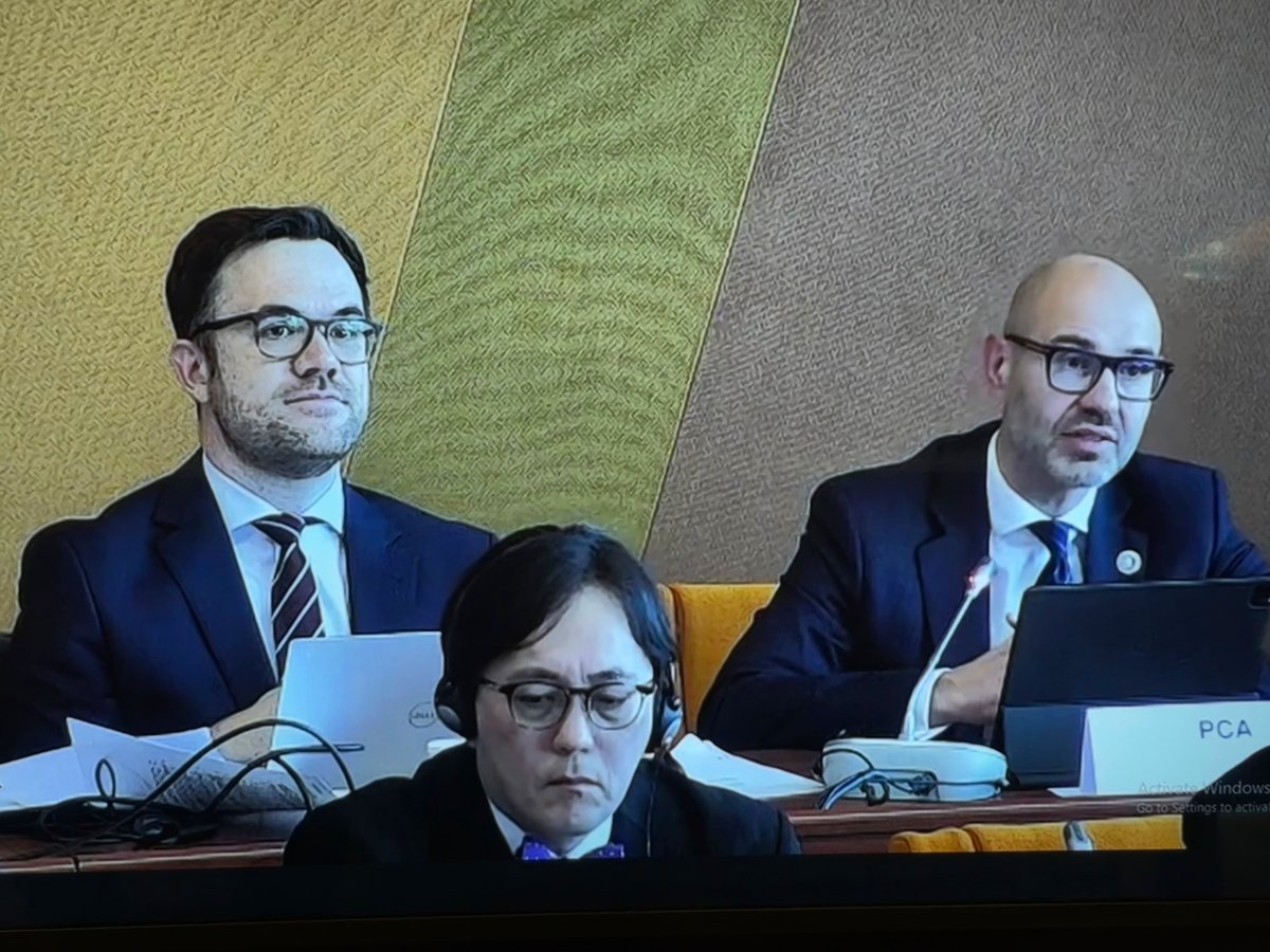 Permanent Court of Arbitration tweet media