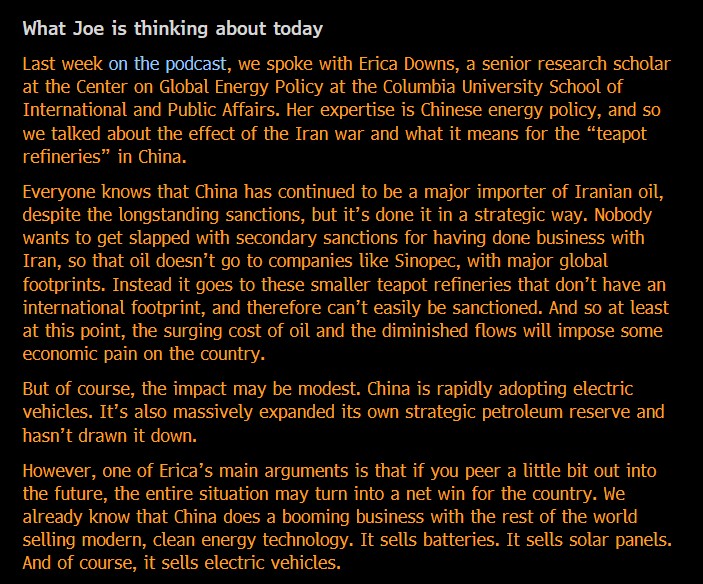 Joe Weisenthal tweet media