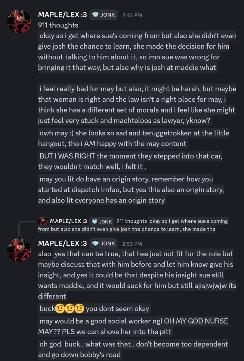 Maple‼️ | SPIDEYDAREDEVIL × BUDDIE SMAU 📌 tweet media