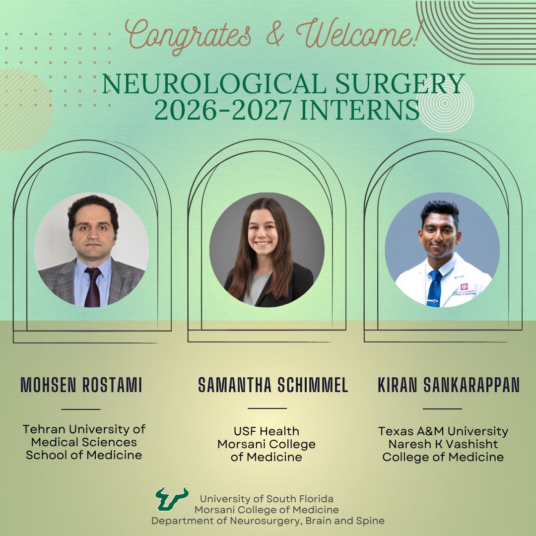 University of South Florida Neurosurgery tweet media