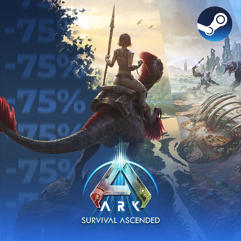 'ARK: SURVIVAL ASCENDED' is back at 75% off on Steam for the Spring Sale. 

Sale ends March 26.