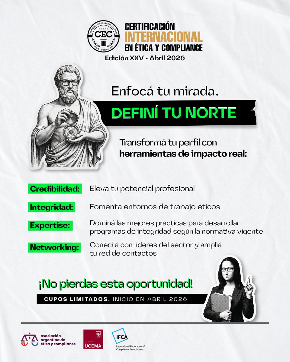 Asoc. Arg. de Ética y Compliance (AAEC) tweet media