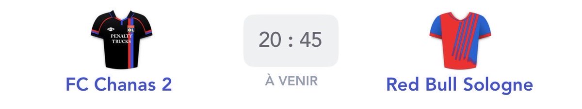 FC Chanas Réserve tweet media