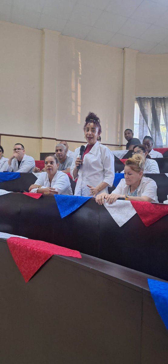 BMCMzZimpeto's tweet photo. En estos momento se está realizando la Asamblea de balance del año 2025 de la Brigada Médica Cubana en Mozambique, con una amplia representación de la Brigada de Zimpeto. Momento propicio para reafirmar nuestro apoyo a la Revolución cubana y nuestro compromiso de solidaridad ❤️🇨🇺 https://t.co/OTR5pVV7Xv