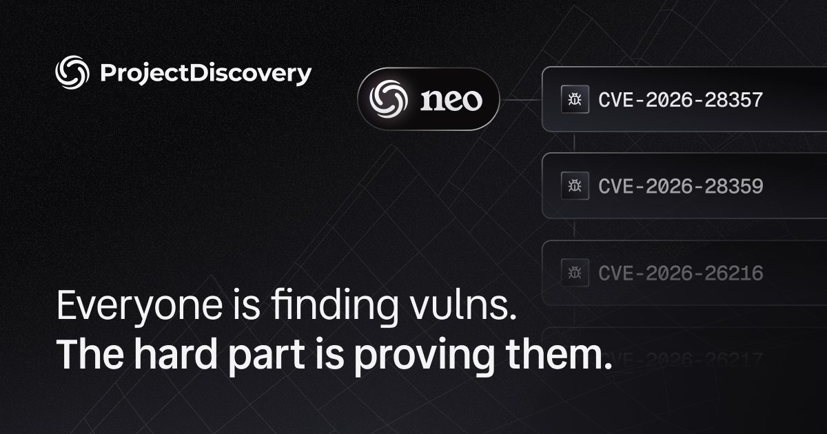 ProjectDiscovery tweet media