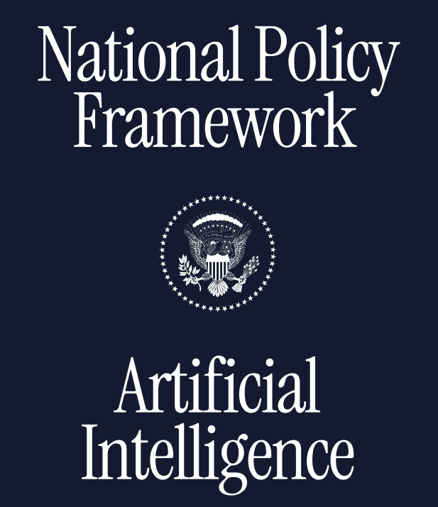 TrvrFrnch's tweet photo. "The United States must lead the world in AI". This isn't a throwaway sentence from the National Policy Framework for Artificial Intelligence, released today. We are seeing an orchestrated effort across the government in support of this 🧵 https://t.co/cc0SyoF6Mb