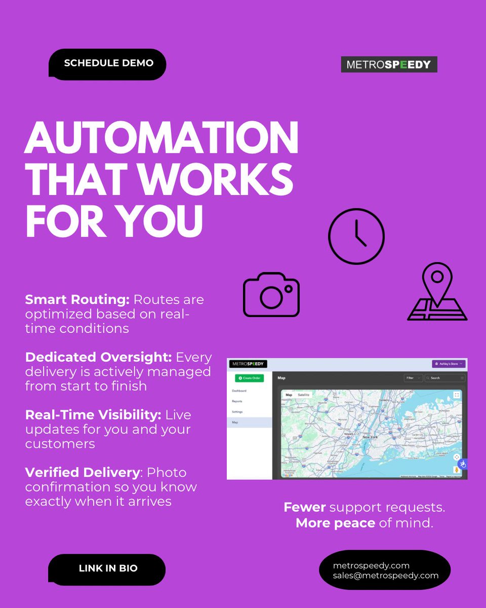 Most delivery problems don’t start on the road — they start with a lack of visibility.

When teams are stuck reacting, delays, missed updates, and constant check-ins become the norm.

The difference?
Smarter routing, real-time visibility, and consistent oversight.

#metrospeedy