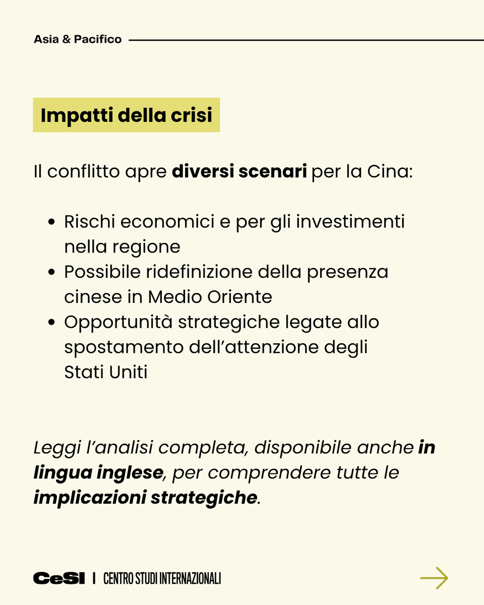 CeSI - Centro Studi Internazionali tweet media