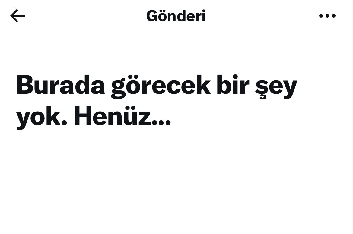 Boşuna Tıklama || AS tweet media