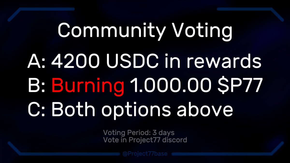 Project77 tweet media