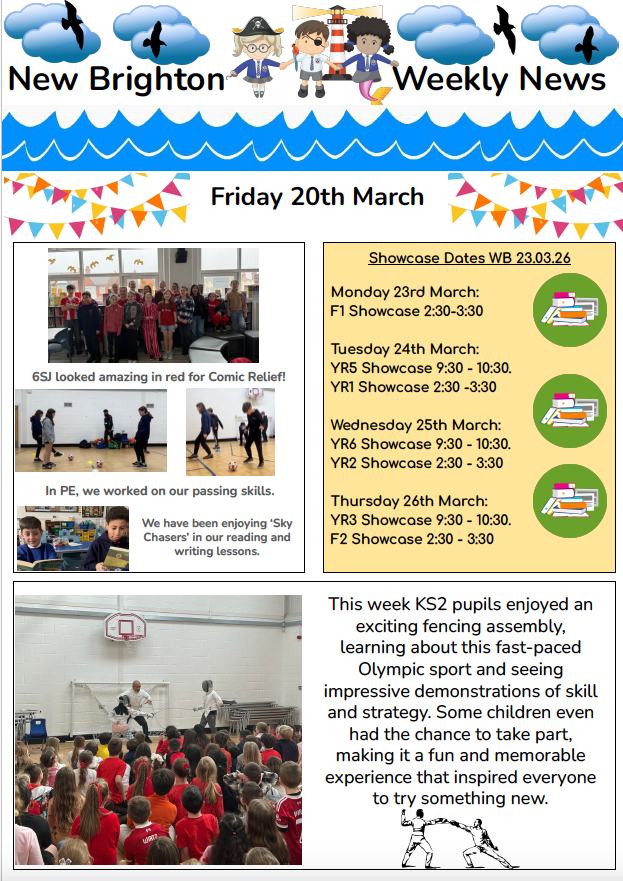 NewBrightonPS's tweet photo. This week's newsletter is out now 📷 Download the full version from the school website https://t.co/8ISbxO6KIv https://t.co/wLjv9GNNfB