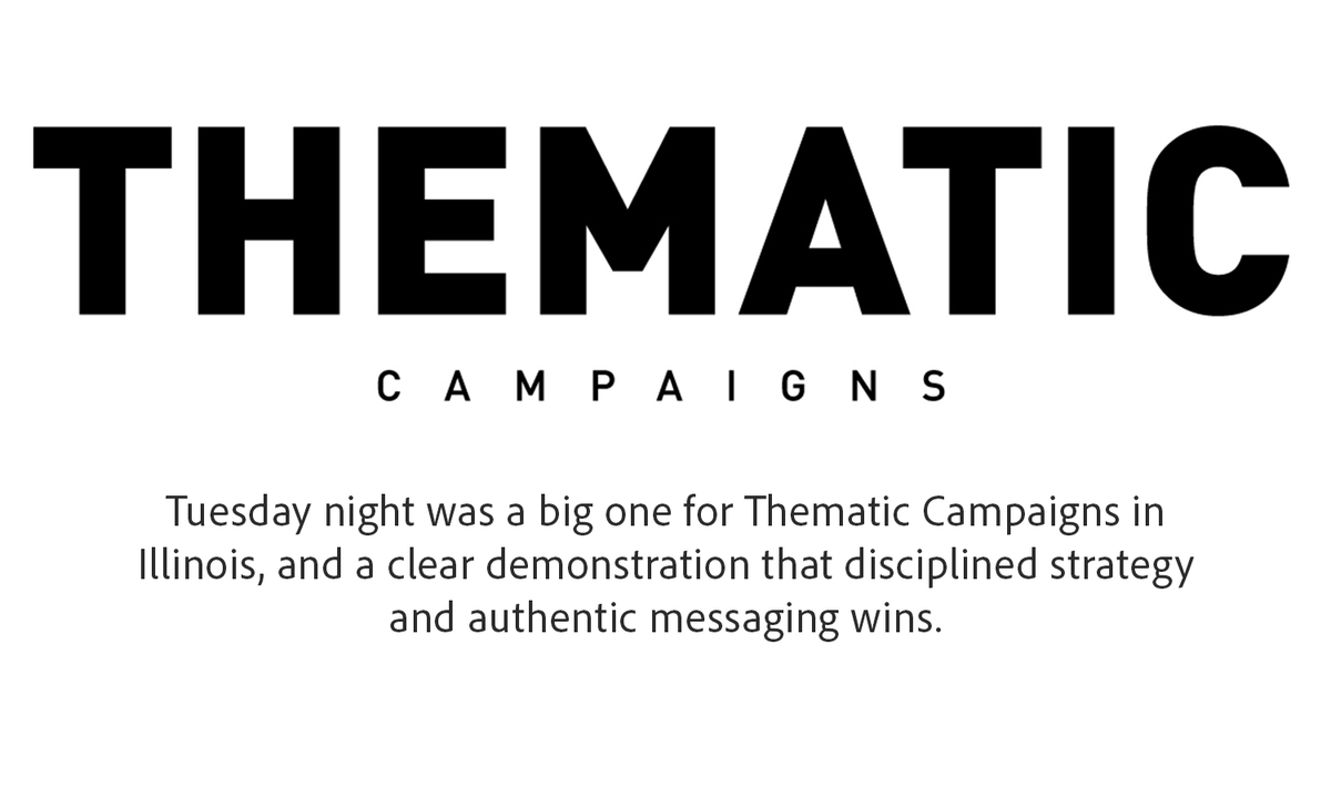 Thematic Campaigns tweet media