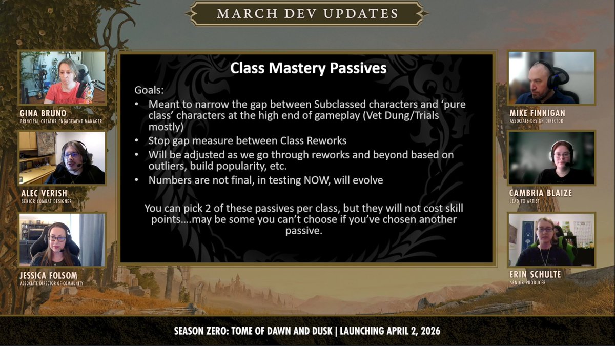 TESOnline's tweet photo. ICYMI: The ESO Dev team gives some sneak peeks of Werewolf changes, Class Mastery, and Challenge Difficulty during the March Dev Updates livestream!
https://t.co/CcW6oFB7Bq https://t.co/4oc0Y6EWZE