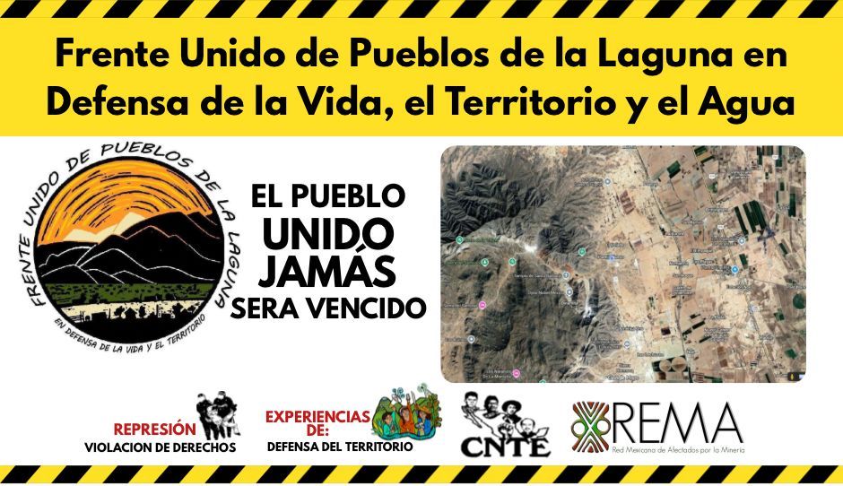 Red Mexicana de Afectadas/os por la Minería -REMA- tweet media