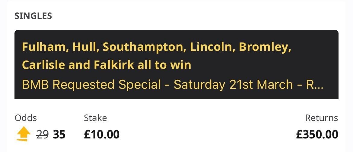 Bad Man’s Football Tips ⚽️ tweet media