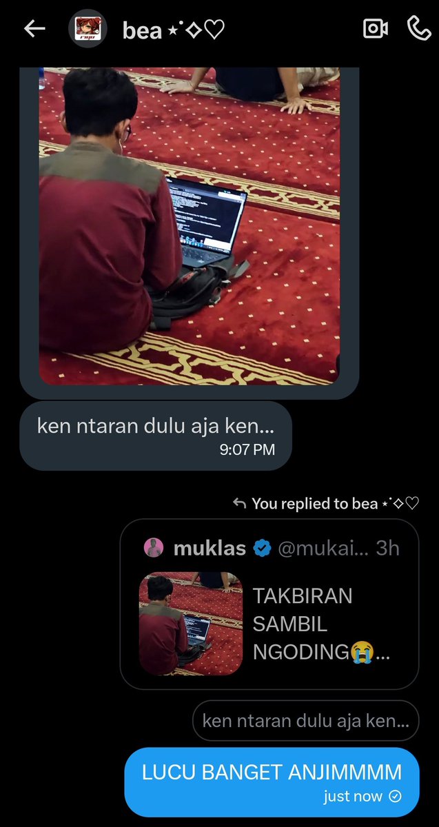 Kenji ahli coding. tweet media