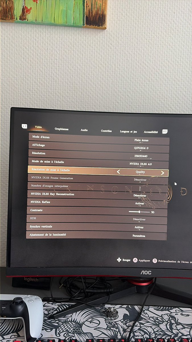 Papymonkeys's tweet photo. @Thana_Kahn Si mais ça resté grisé et j’ai fais ma mise à jour Nvidia https://t.co/mQosMryKwj