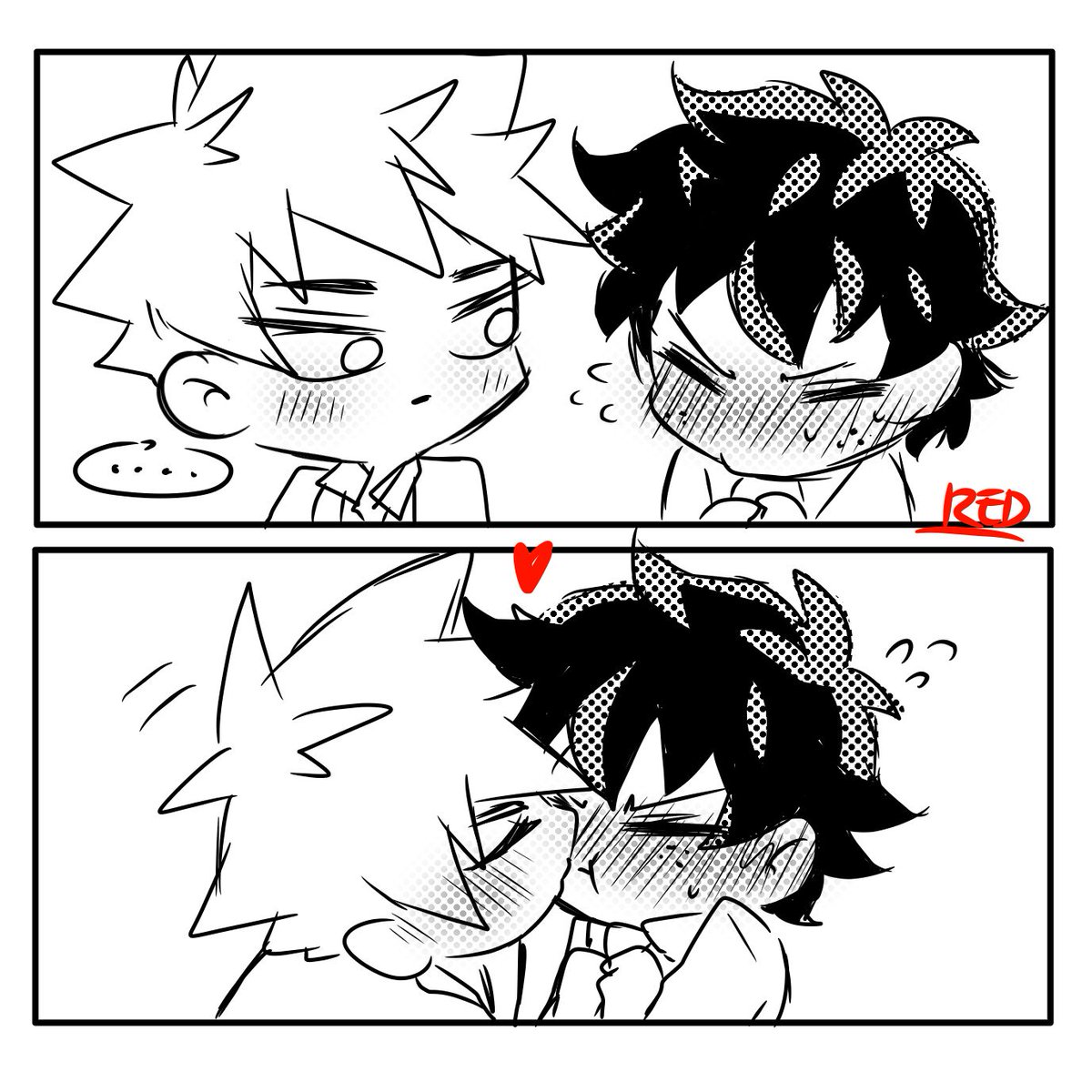 #bkdk #bakudeku kissy