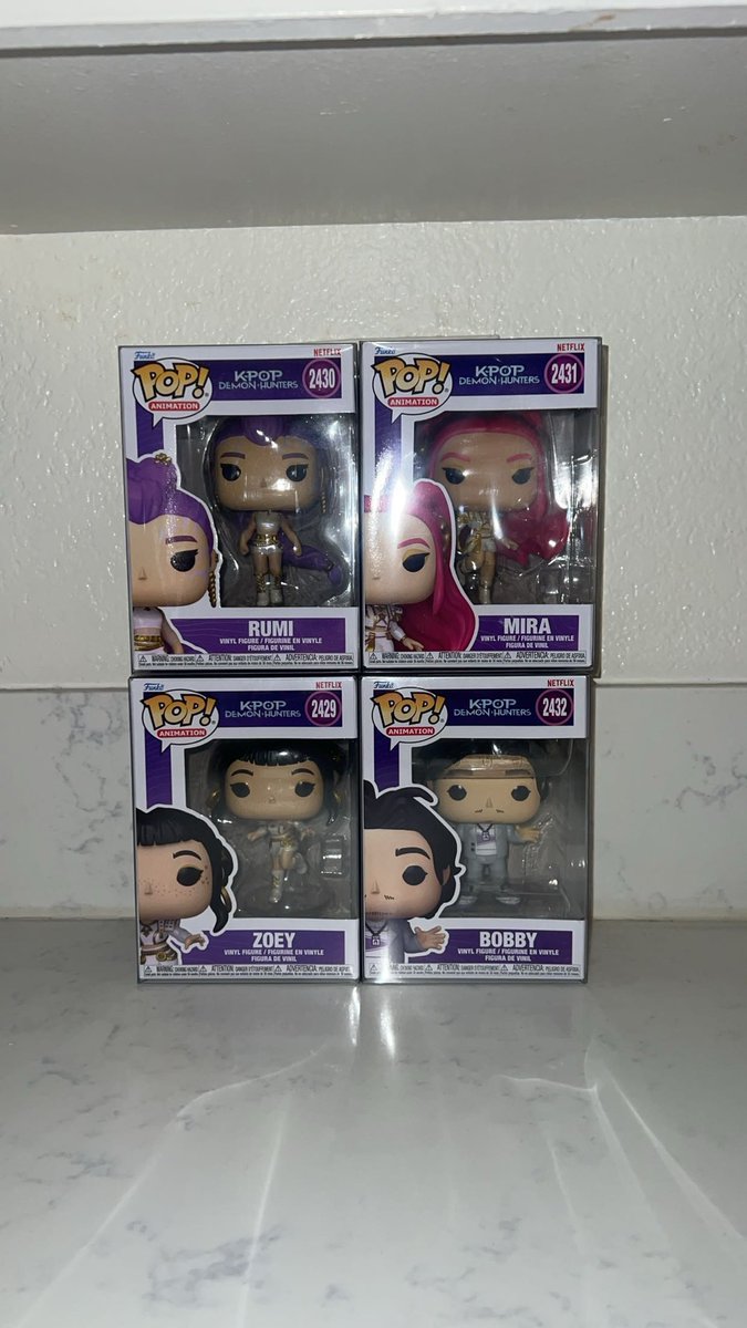 here’s a closer look at complete wave 2 of the kpop demon hunters funko pop!! #Funko #KPDH #Golden #SajaBoys #Huntrix #FunkoPops