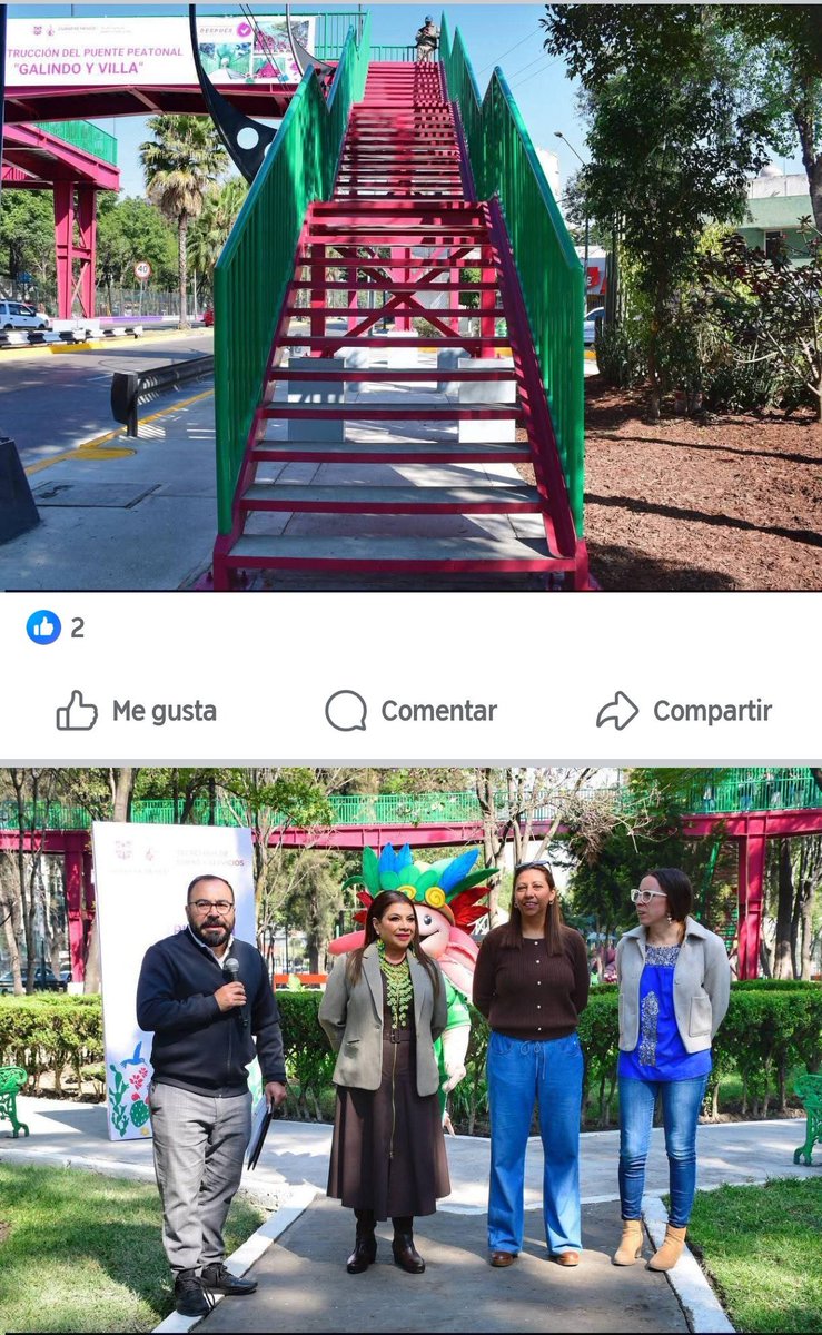 No se puede esperar más de una mujer que inaugura con bombo y platillo puentes antipeatonales, postes de luz, paradas de camión que son sólo un disco en un poste y escaleras eléctricas que se descomponen a los dos días.

A Clara Brugada le queda ENORME la CDMX.