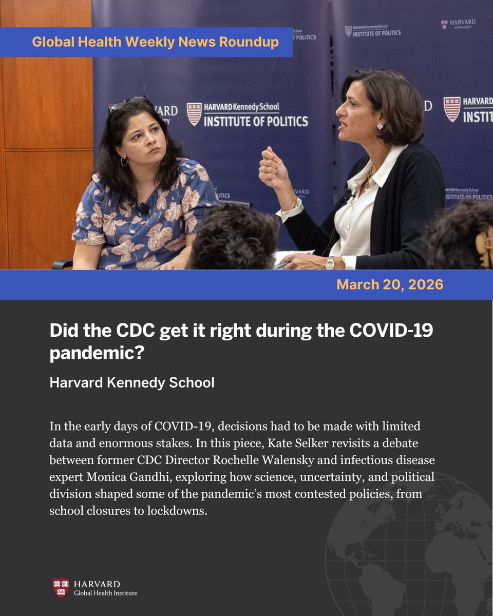 HarvardGlobalHealthInstitute tweet media