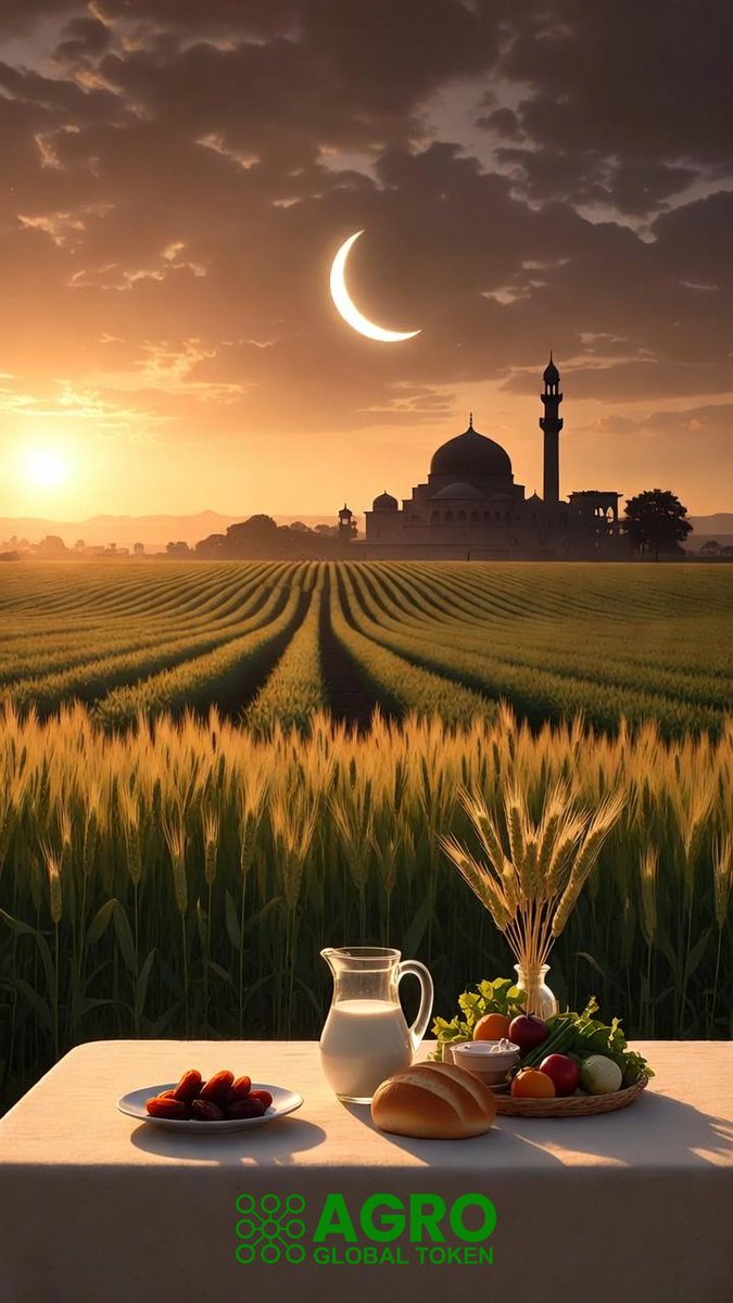 agroglobaltoken's tweet photo. Ramadan Mubarak 🌙
Wishing you a season filled with peace, prosperity, and abundance. May this blessed month bring growth, unity, and endless blessings to all.

May every table be filled with blessings and every heart with gratitude.

AgroGlobal 🌾 https://t.co/7AyIOXuL4t