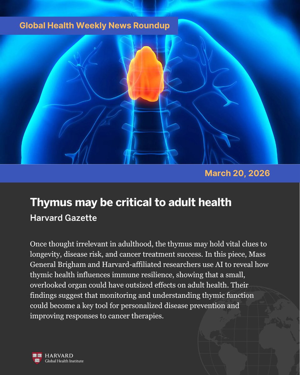 HarvardGlobalHealthInstitute tweet media