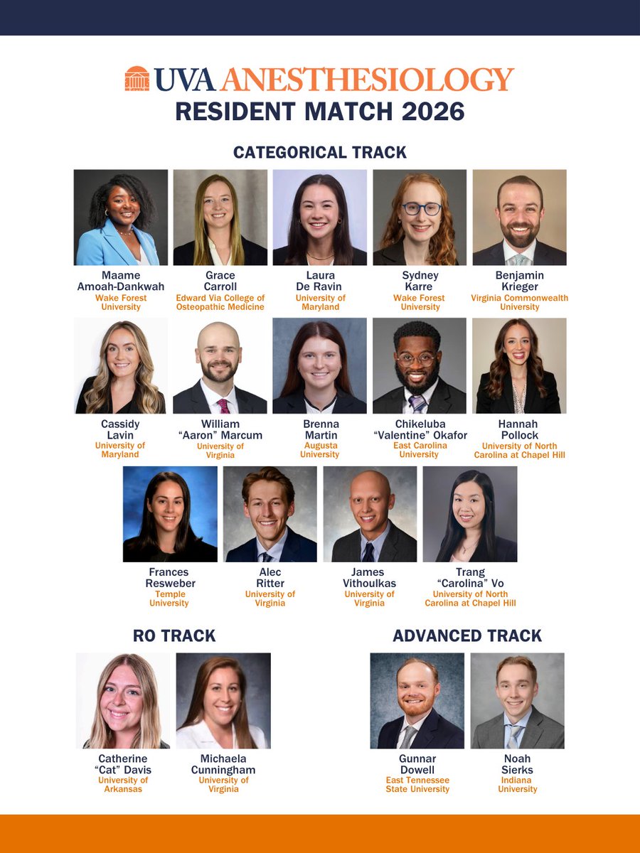 UVA Anesthesiology tweet media