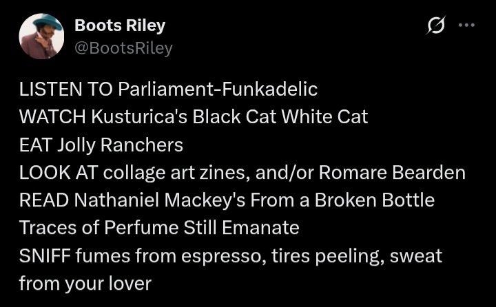 Boots Riley tweet media