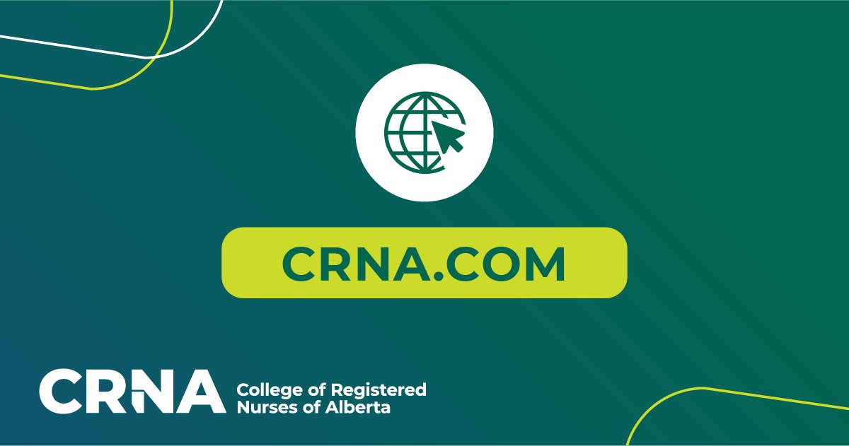 College of Registered Nurses of Alberta - CRNA tweet media