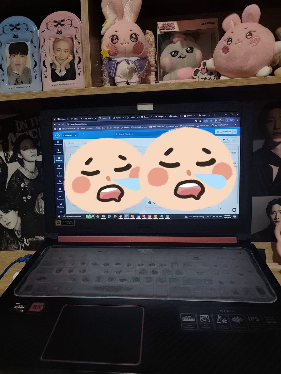 di na mkapag focus sa work kse puro ateez inaatupag 😩😭