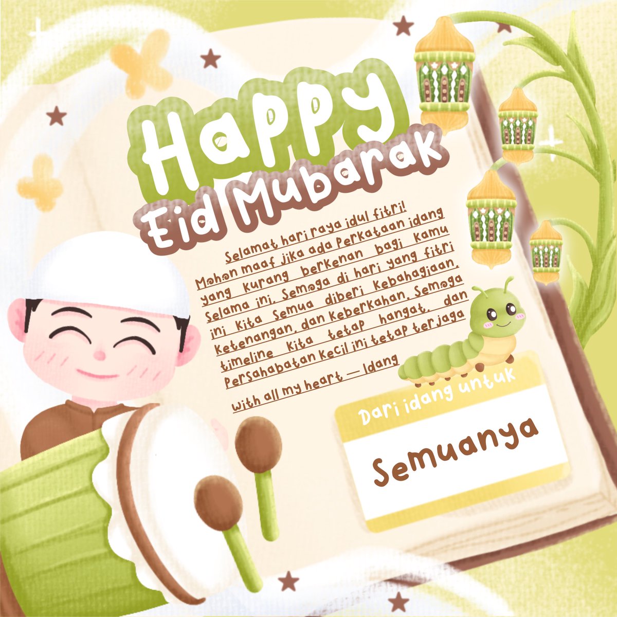 IdanG : RS RAMADHAN ON PINNED 🍀🐛 tweet media