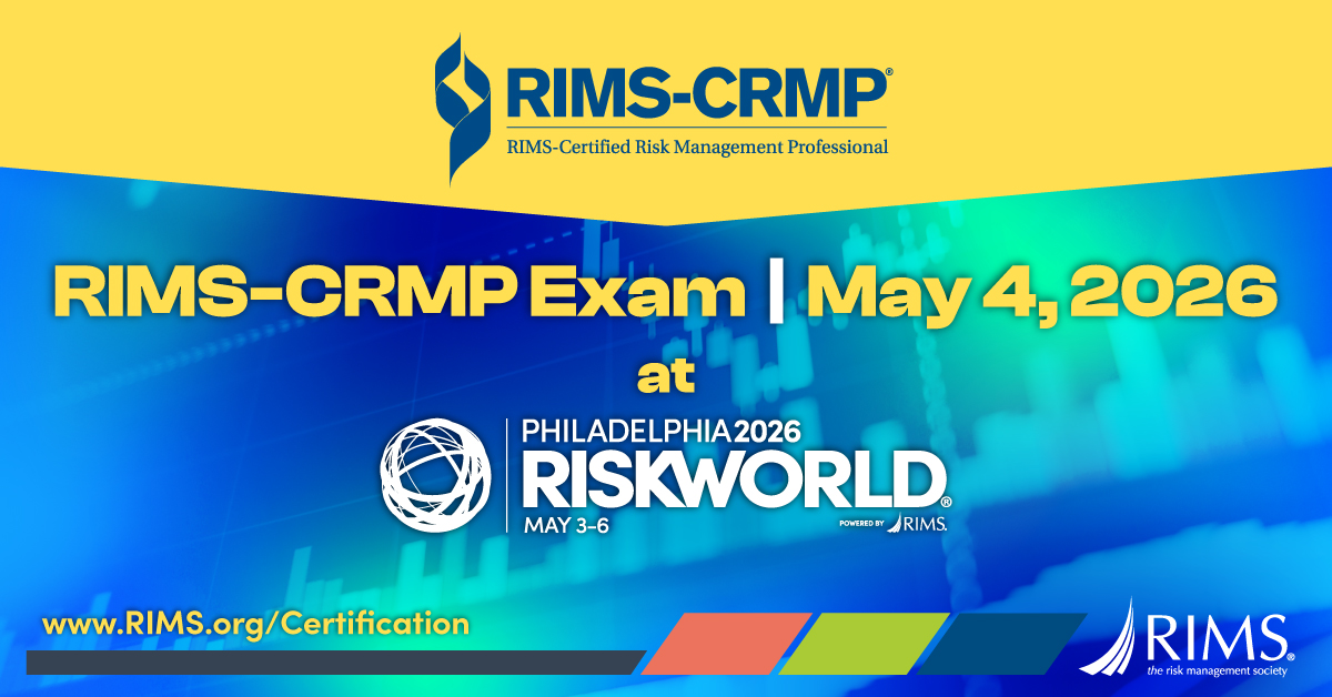 RIMS, the risk management society tweet media