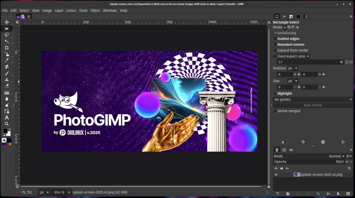 PhotoGIMP : un patch Open Source qui modifie l’interface et les raccourcis de GIMP pour les rapprocher de ceux de Photoshop.

👉 github.com/Diolinux/Photo…