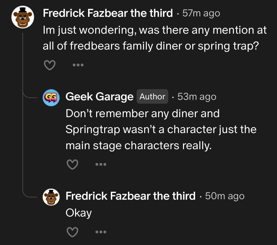 FNAF Cinematic Universe tweet media