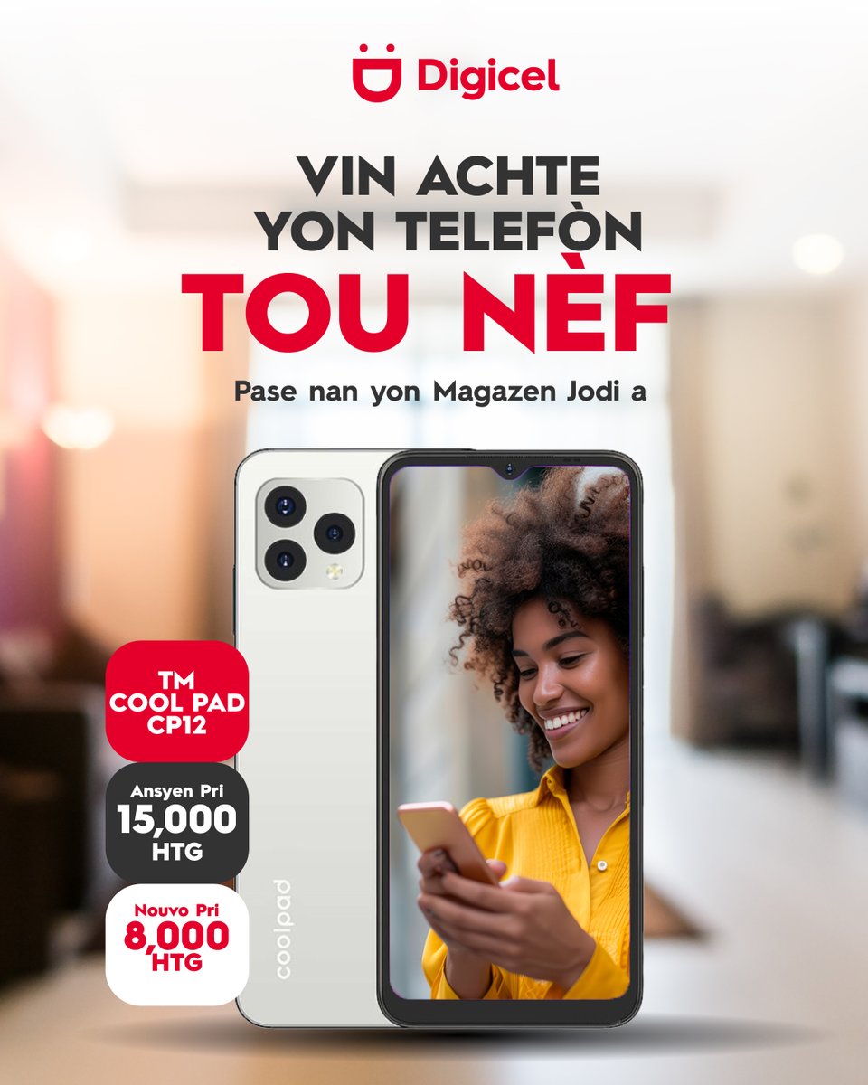 Digicel Haïti tweet media