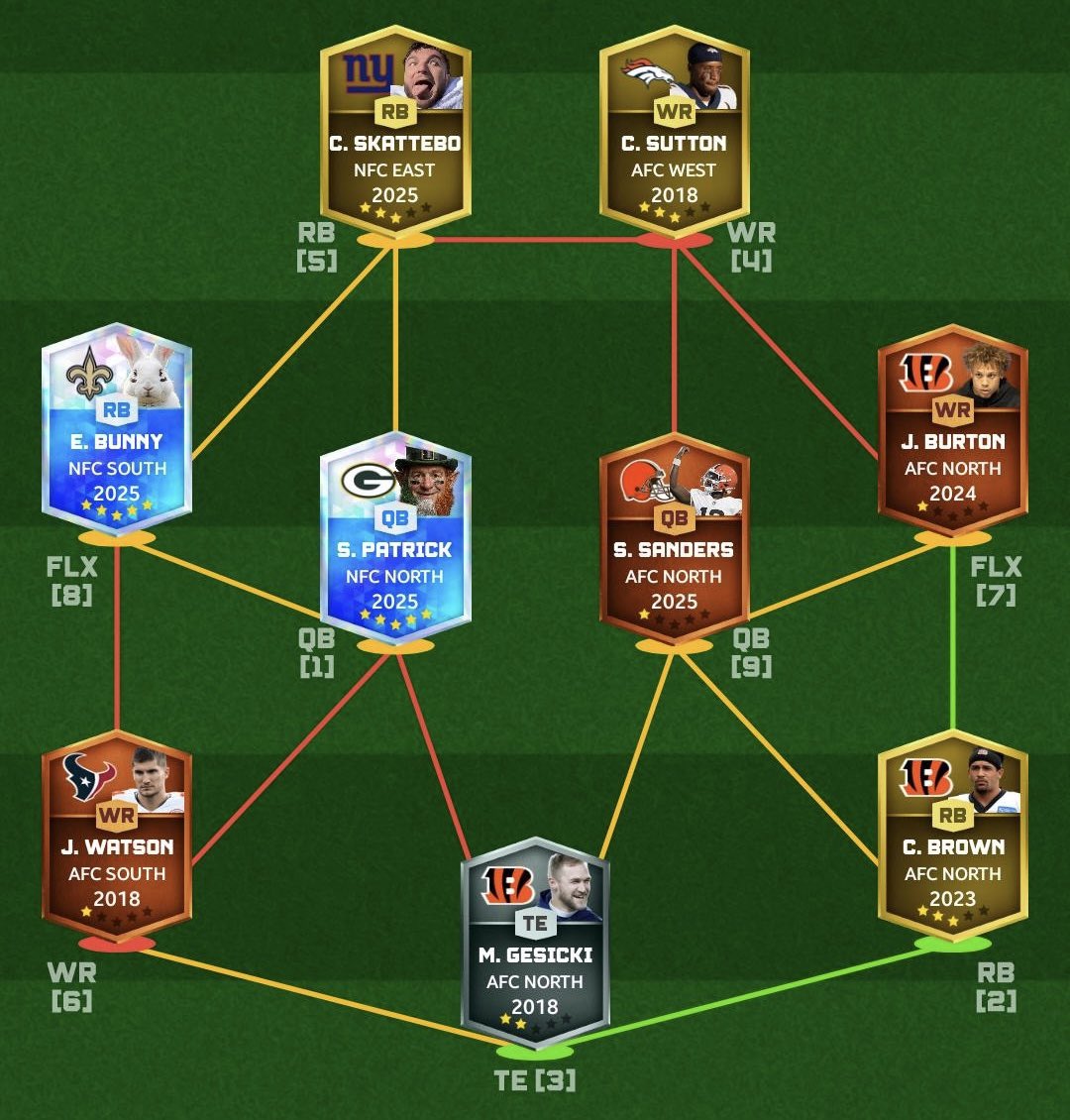 Griddy: Football Puzzles tweet media